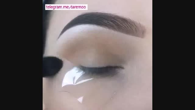 آرایش زیبای چشم و ابرو در تارمو