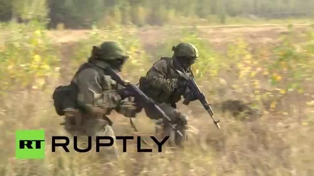 اموزش نیرو ویژه ارتش روسیه برای مقابله با داعش