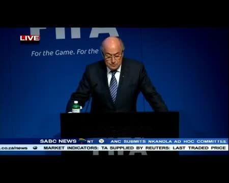 رئیس FIFA سپ بلاتر استعفا داد !
