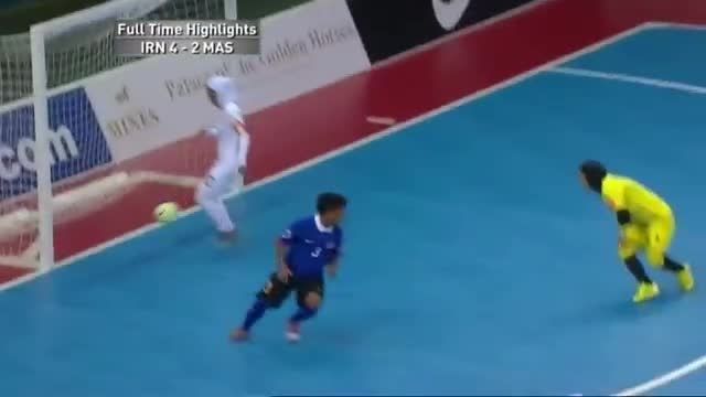 برد تیم ملی بانوان ایران مقابل مالزی 2015