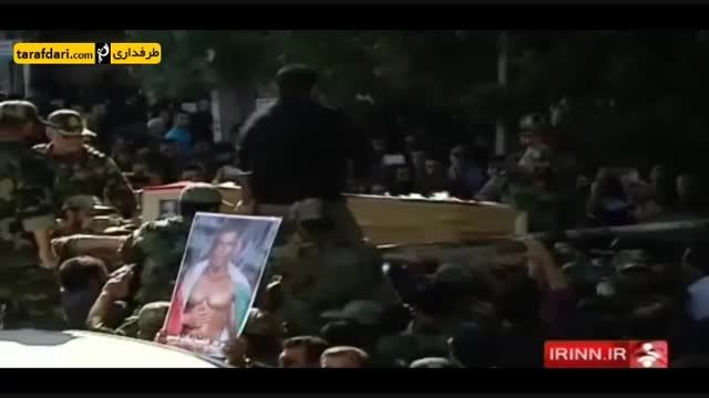 حضور گسترده مردم در تشیع جنازه بیت الله عباسپور