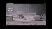 واضح ترین شلیک تانک ارتش سوریه به سمت شورشیان
