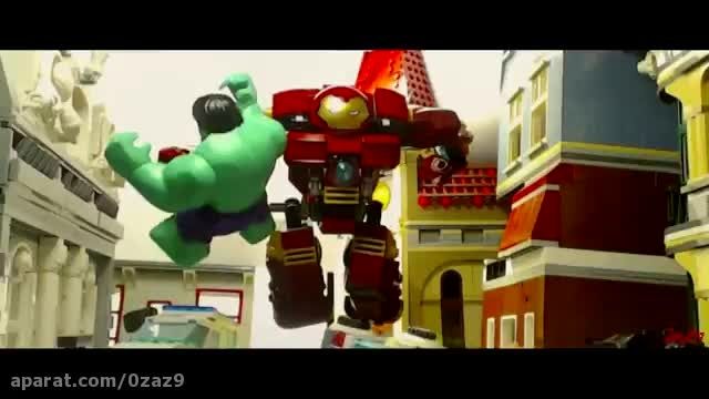 lego avengers age of ultron: hulk buster vs hulk