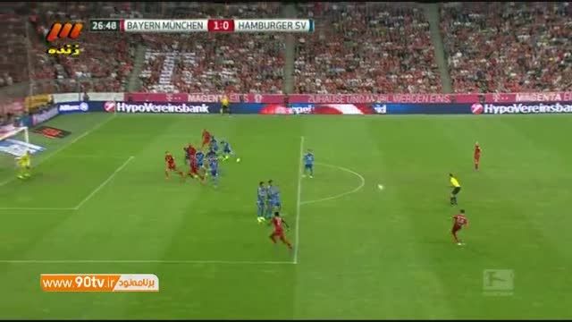 خلاصه بازی: بایرن مونیخ 5-0 هامبورگ