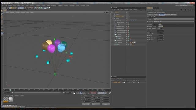 balloons cluster rig