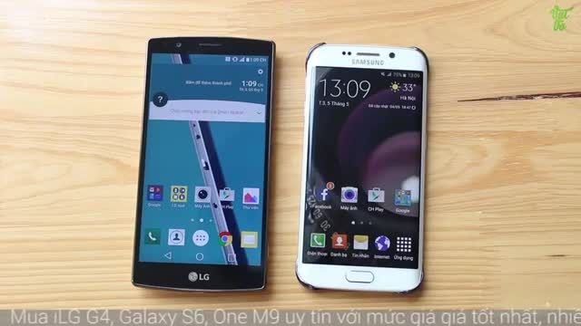 LG G4 vs Samsung Galaxy S6 Edge_Apps speed test