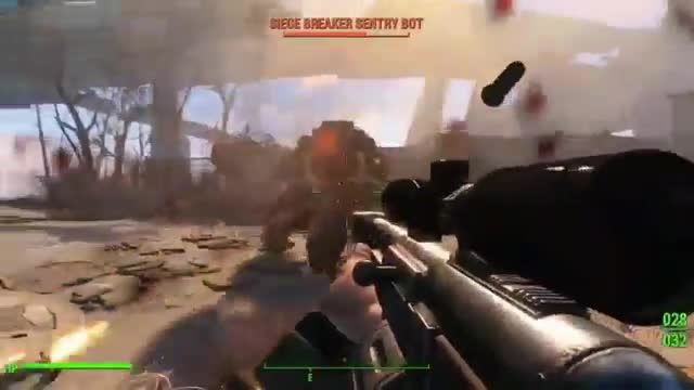 مونتاژ کردن سلاح در Fallout 4 در E3 2015