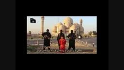 بریدن سر یک کورد توسط داعش