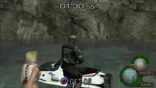 گلیچ خنده دار Resident Evil 4