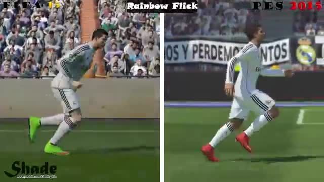 FIFA 15 vs. PES 15: Skill Moves