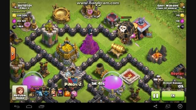 Balooonz !!! Clash of clans attack