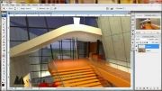 آموزش پست پروداکشن  معماری در فتوشاپ