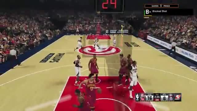 صحنه های جالب و دیدنی در بازی NBA 2K 15