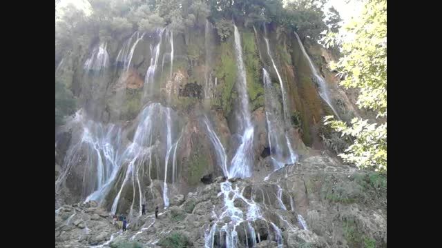 آبشار بیشه در تابستان 94، زیباتر از هر سال