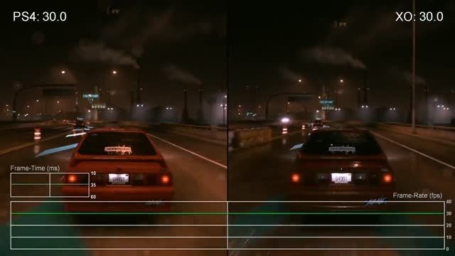 مقایسه میزان فریم ریت بازی Need For Speed