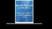 Aminollah Andr&eacute; Hossein Concerto pour piano n.3