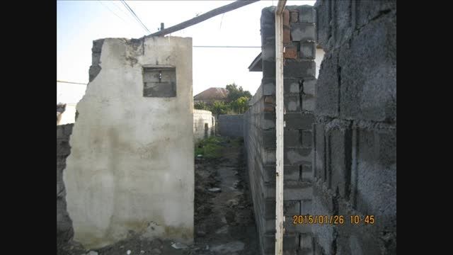 اجرای فاز چهارم و تخریب حمام قدیمی روستا