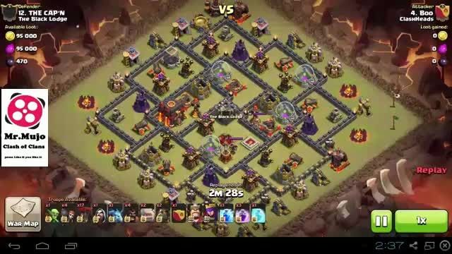 Th10 3 Star Attacks - Clash Of Clans