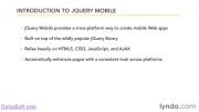jQuery برای موبایل - مقدمه قسمت 1