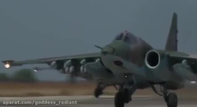 حمله هوایی روسیه به داعش در سوریه