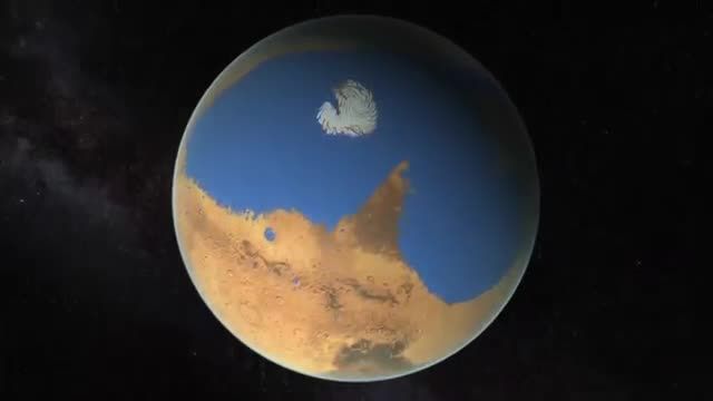 اقیانوسی بسیار بزرگ در سیاره مریخ - گجت نیوز
