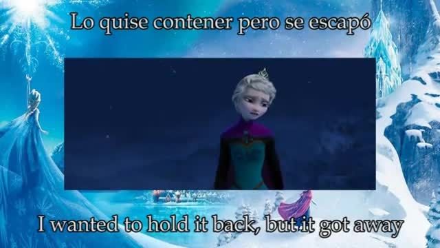 let it go به زبان اسپانیایی