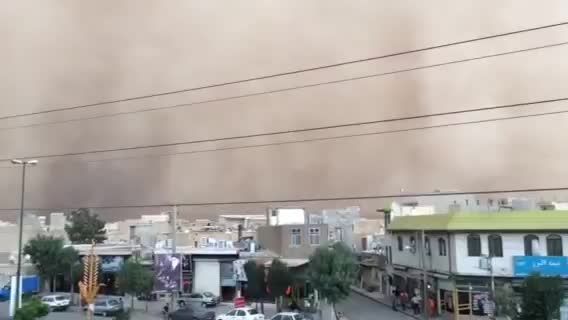 طوفان شدید در حسن آباد فشافویه