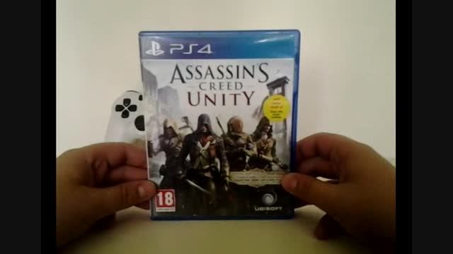 unboxing Assasins creed unity ps4