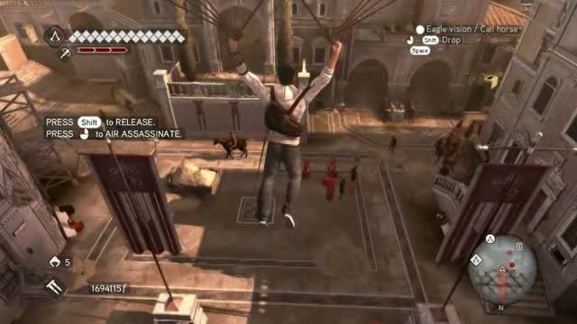 روم زیر پای دزموند Assassin&#039;s Creed Brotherhood
