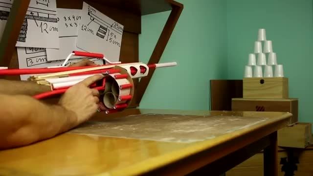 درست کردن اسلحه خشاب دار گرد با کاغذ(معرفی)