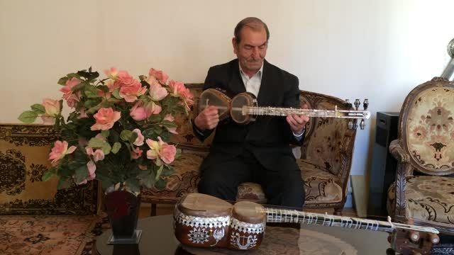 تکنوازی تار آذربایجان استاد ابراهیم رستم نژاد - ۳
