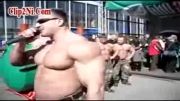 قدرت عجیب سرباز روسی در مچاله کردن!!!