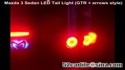 Mazda 3 Sedan LED Tail Light arrows style
