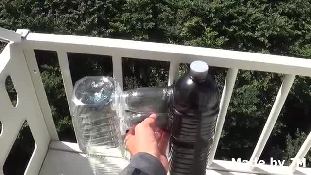 تصفیه کردن آب به کمک انرژی خورشید و بطری اب؟!