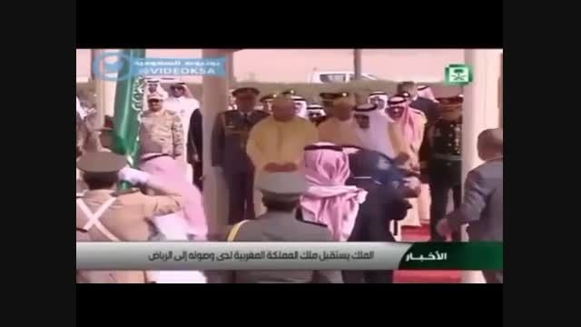 سوتی وحشتناک اطرافیان پادشاه عربستان