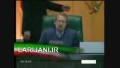 دعوای احمدی نژاد و لاریجانی در مجلس