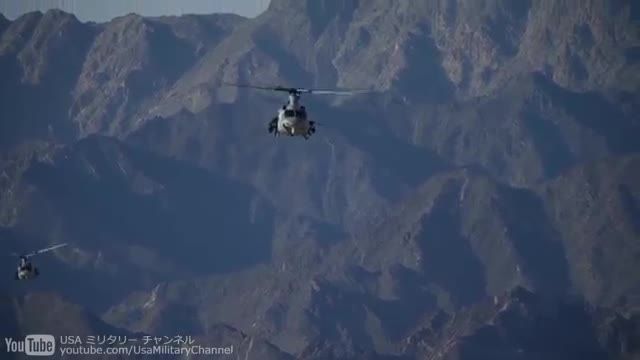 هلیکوپترUH-1Y پشتبانی نزدیک هوایی باهایدرا 70 ومینی گان