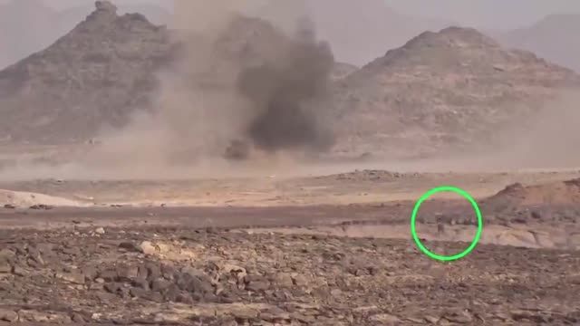 انهدام تانک ها و هلاکت سربازان عربستانی توسط یمنی ها