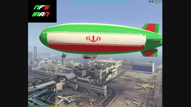 کشتی هوایی با پینت جاب ایران در V...