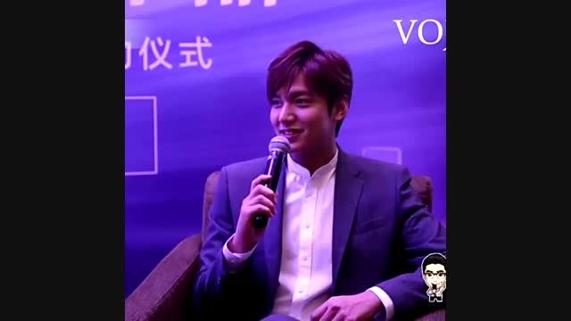 Lee min hoo فیلم جدید بازی میکند