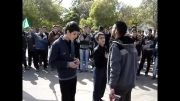 سینه زنی دانش آموزان شریعتی زنجان محرم 93