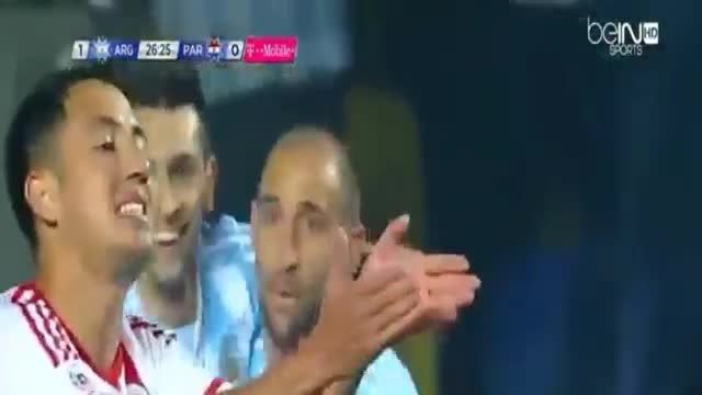 آرژانتین 2 - 0 پاراگوئه ( گل خاویر پاستوره)