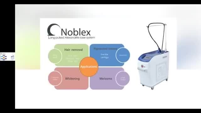 دستگاه لیزر الکساندرایت Noblex Alexandrite Laser