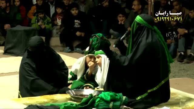 لباس شستن تعزیه حضرت زهرا گلختمی خوانسار 93