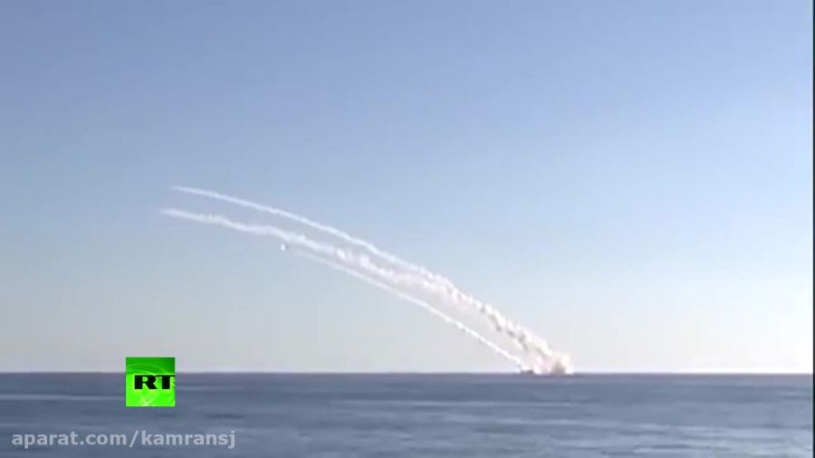 شلیک موشک از زیردریایی روسی به تروریست های سوریه