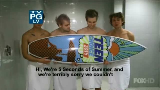 Seconds of Summer&#039;s acceptance video