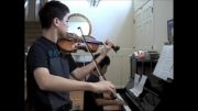 اجرای فوق العاده اهنگی غمگین از اتیمه ناروتو با ویولون و پیانو