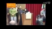 سخنرانی شجاعانه یک دختر دانشجو در جلسه علی مطهری