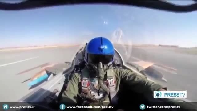فیلم پرواز هواپیمای جنگنده ایرانی &quot;صاعقه 2&quot;