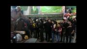 ورود هیئت عزاداران مزردشت به مسجد قائم آل محمد(ص)سنگرمال